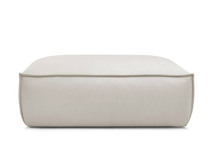 Hocker BOBOCHIC BOHEME 93x128x48cm stoff beige