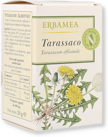 Erbamea Tarassaco 50 Capsule Vegetali