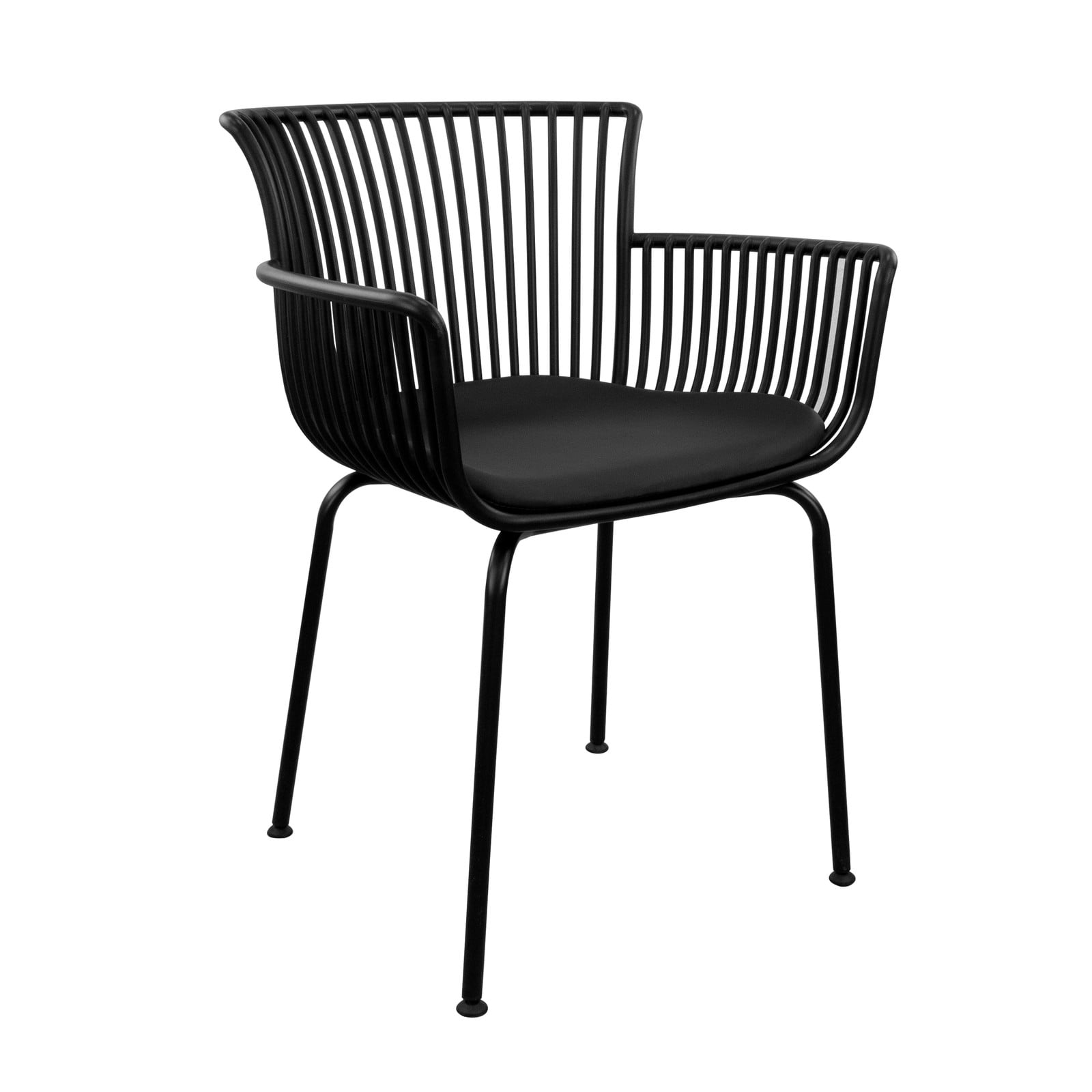 Kick Collection tuinstoel Otis - Zwart - Kunststof