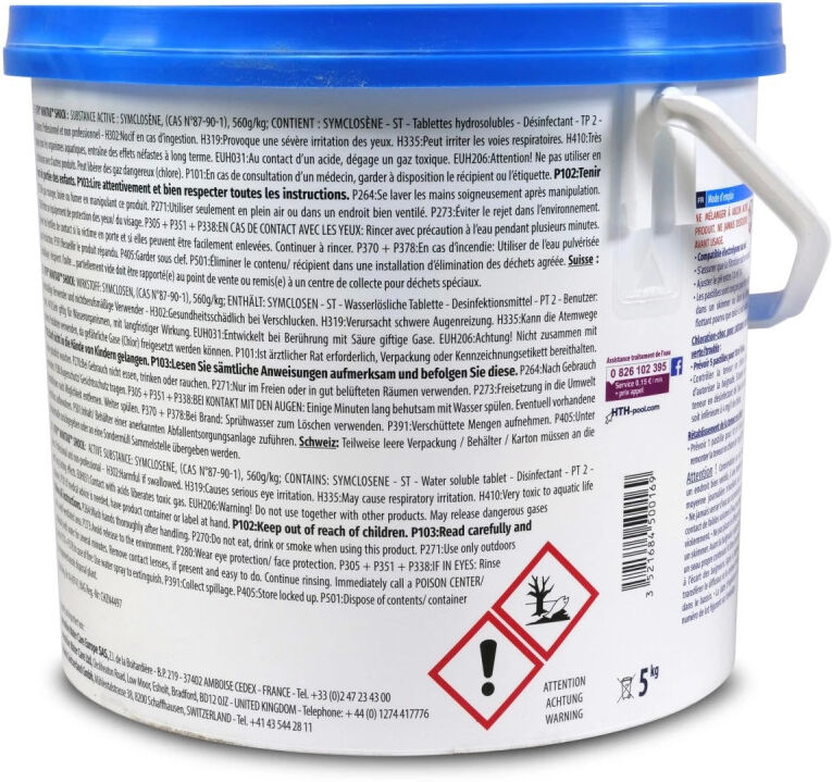Chlore choc hth® MINITAB Shock 20g