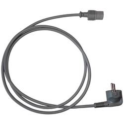 HELU 84675-1 Strom Netzkabel Grau 2 m PVC-Mantel