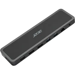 Acer Dockingstation USB-C Dock 67W E53, ADK530, Ladefunktion (USB-C), Dockingstation + USB Hub, Schwarz