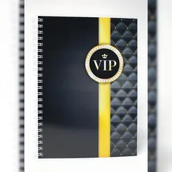ADINA Premium Collegeblock "VIP" A4 kariert 80 Blatt 90g/qm