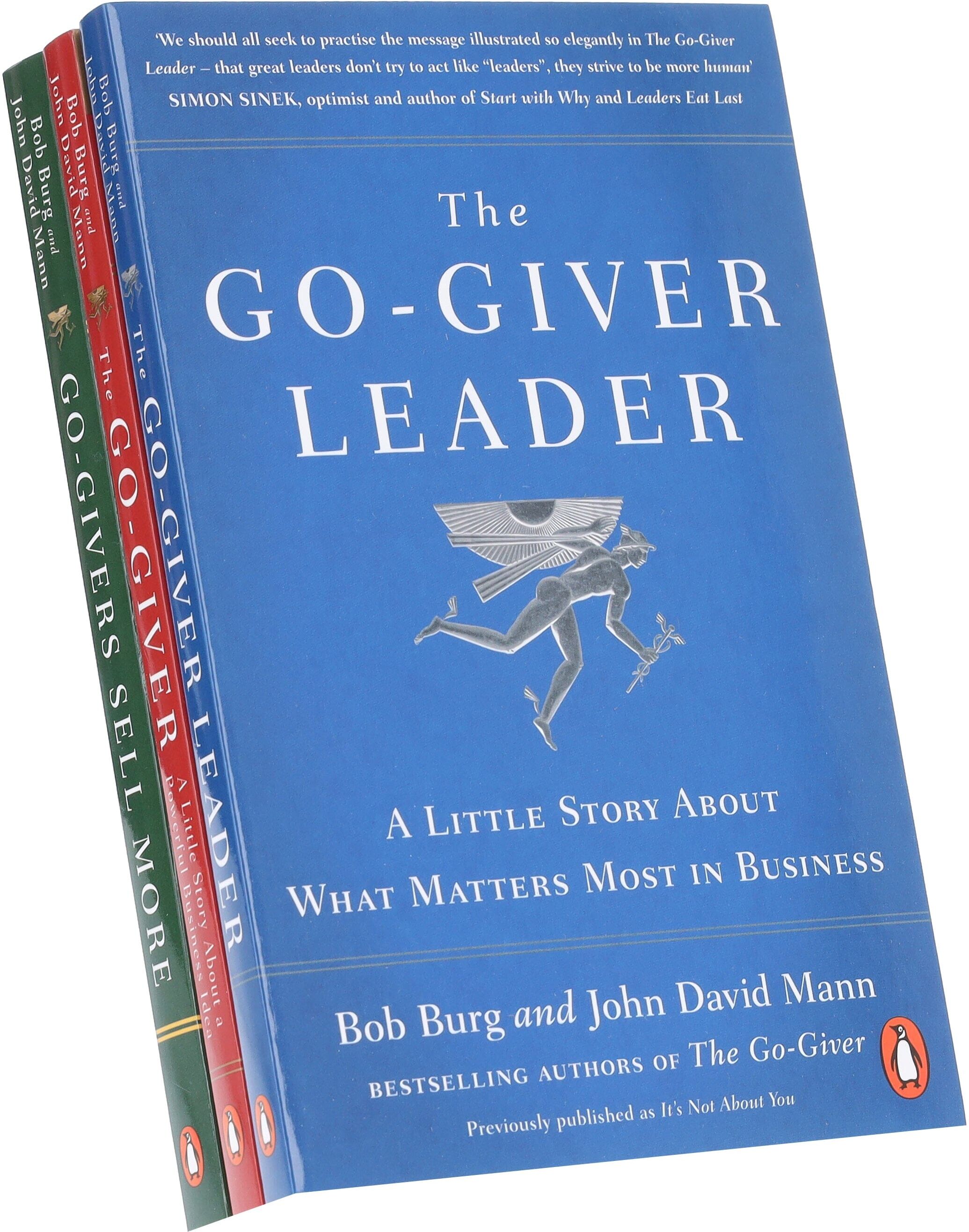 The Go-Giver Series by Bob Burg & John David Mann 3 Books Collection Set - Non Fiction - Paperback Penguin Random House