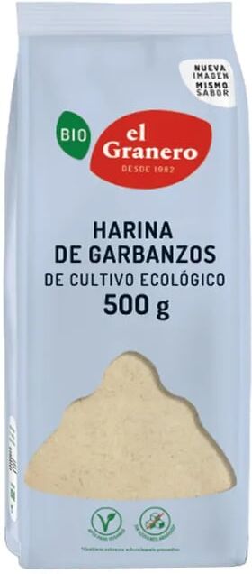 El Granero Integral FARINHA DE GRÃO-DE-BICO BIO 500g