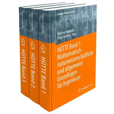 HÜTTE Set: Grundlagen für Ingenieure, Set von , Springer Berlin, 978-3-662-64425-6