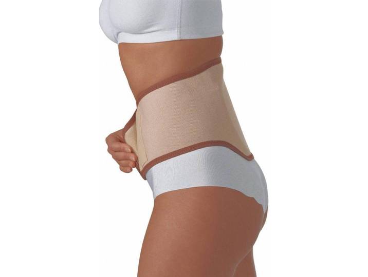 Harley Rugondersteuning - L 86-99 cm - Uitneembare steunplaat - Beige
