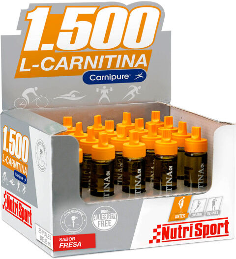 NutriSport L-CARNITINA 1500 - 20 x 25ml Laranja.