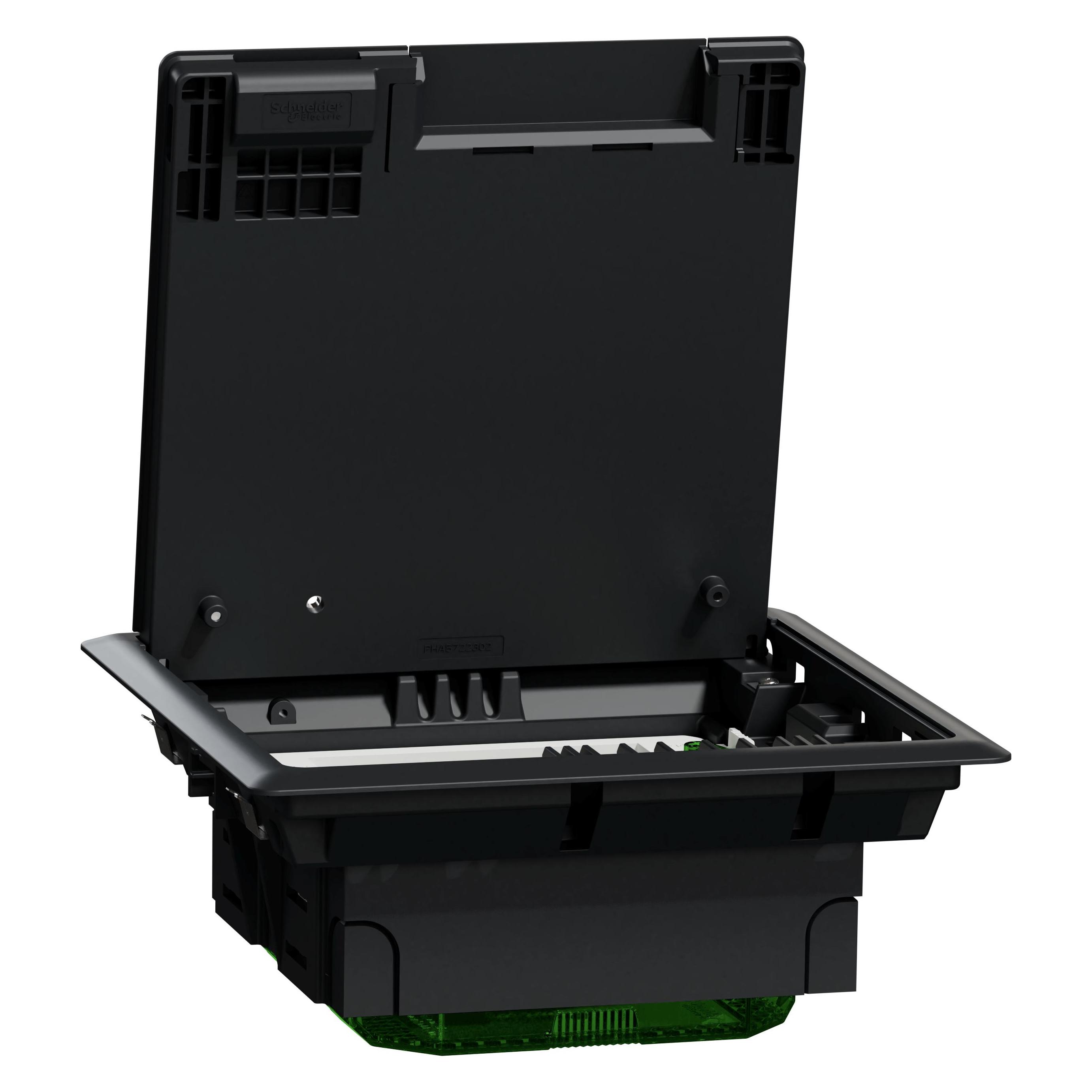 Thorsmann Gulvboks-M 4 modul Plast (Kabelkanal) (INS52120)