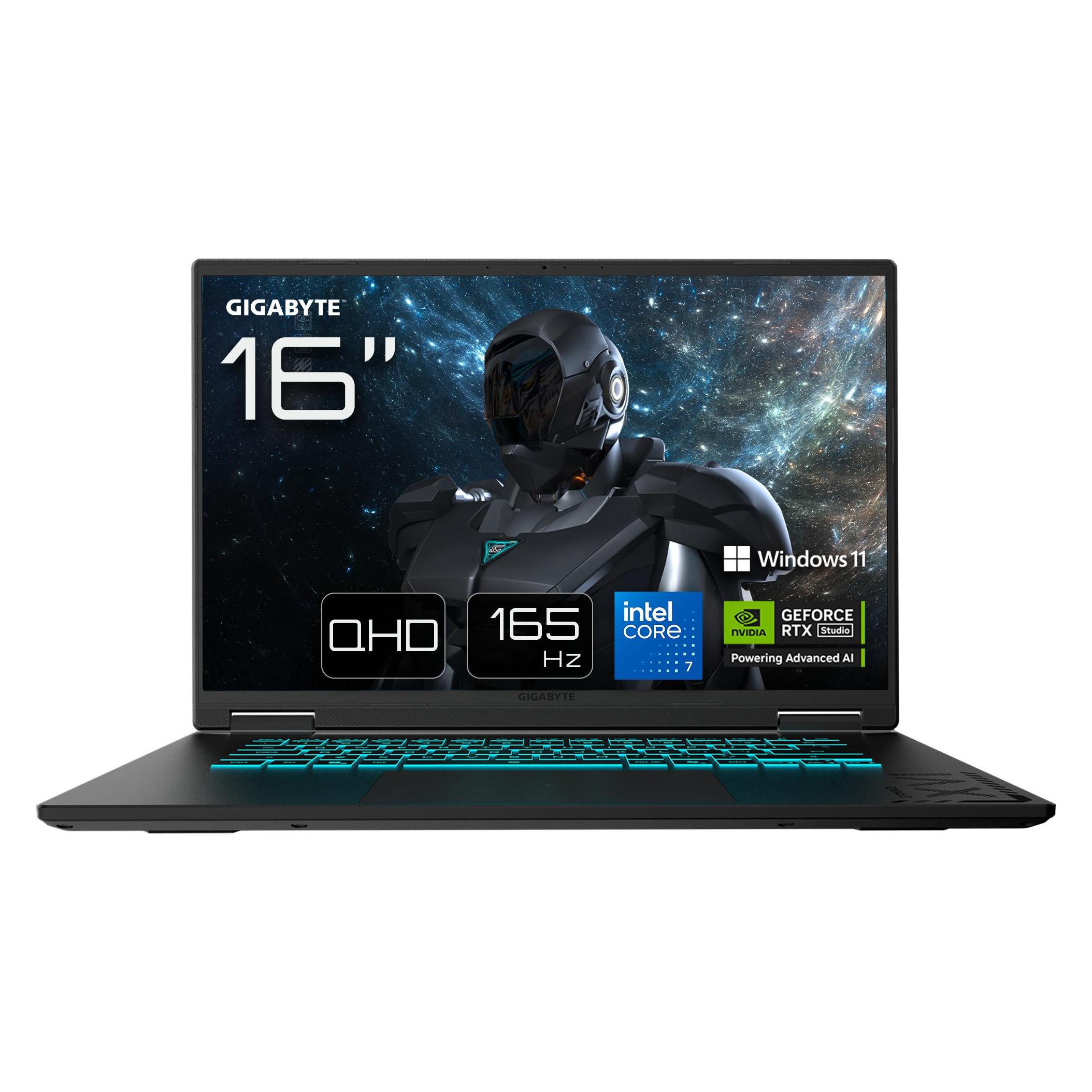 Gigabyte GAMING A16 PRO DXH i7 240H RTX 5080 W11H (16", 1000 GB, 32 GB, DE) (GIGABYTE GAMING A16 PRO DYHG5DECC4SH)