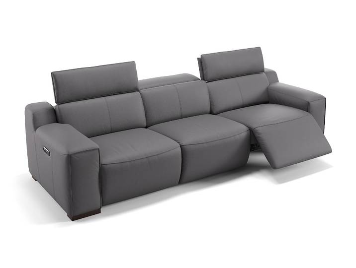 3-Sitzer XXL LORETO Ledercouch Bigsofa