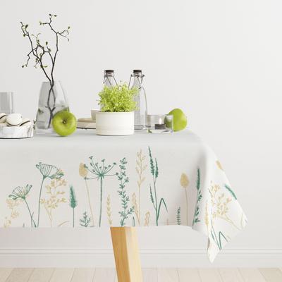 Tischdecke OTTO HOME "Nérac", grün, B:85cm L:85cm, Polyester, Tischdecken, Tischdecke, bedruckt, mordern, Deko, Decke, Tischdeko, Wohnzimmer, Esszimmer