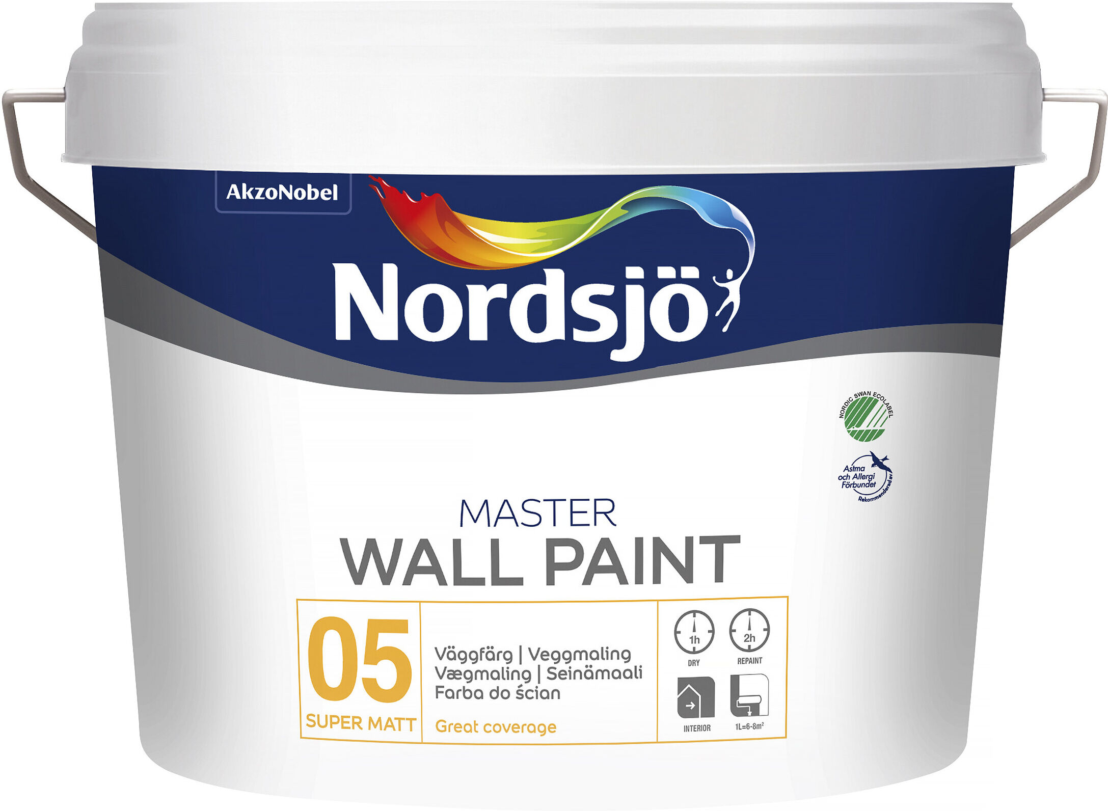 Väggfärg Master Nordsjö 5