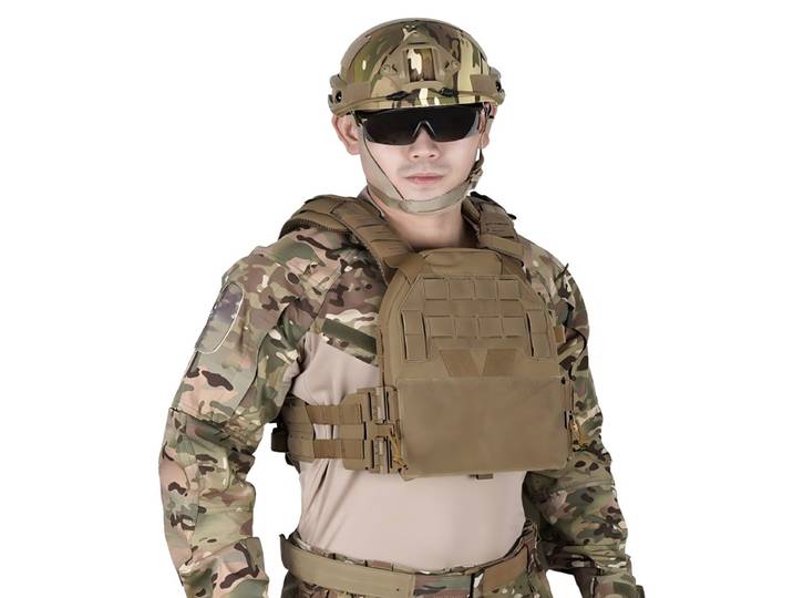 KZ – gilet tactique en Nylon 500D, léger et respirant, avec sangles réglables et plusieurs poches, pour militaire Airsoft Paintball