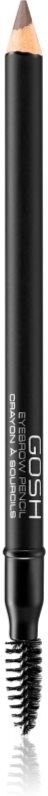 GOSH COPENHAGEN Eyebrow eyebrow pencil with brush shade 005 Dark Brown 1.2 g