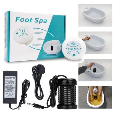 Ionic Detox Foot Spa Bath Machine With Massager, Foot Soak Detoxification System For Relieving Fatigue, Promoting Health Ionic Detox Foot Spa Bath Machine With Massager, Foot Soak Detoxification System For Relieving Fatigue, Promoting Health