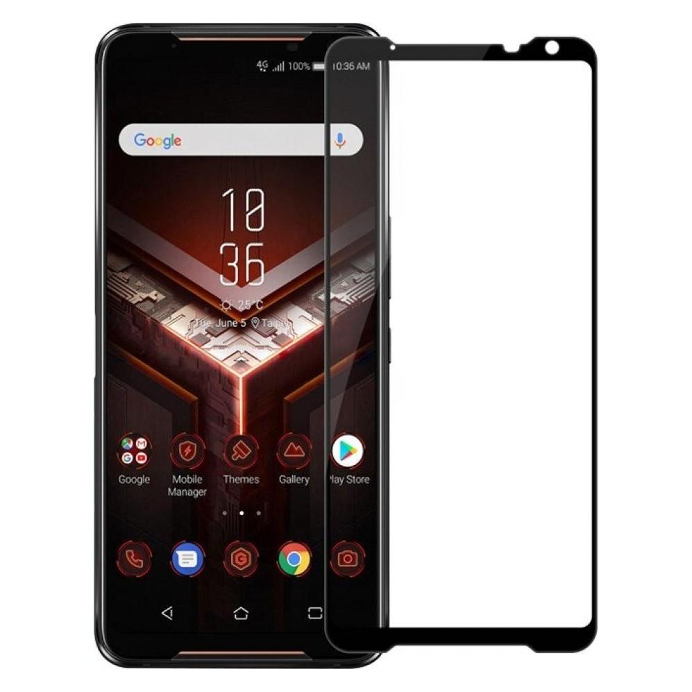 Screenguard Asus ROG Phone 2 Full Screen Panzerglas Schutzfolie 2.5D 9H (Asus ROG Phone II) (00025465)