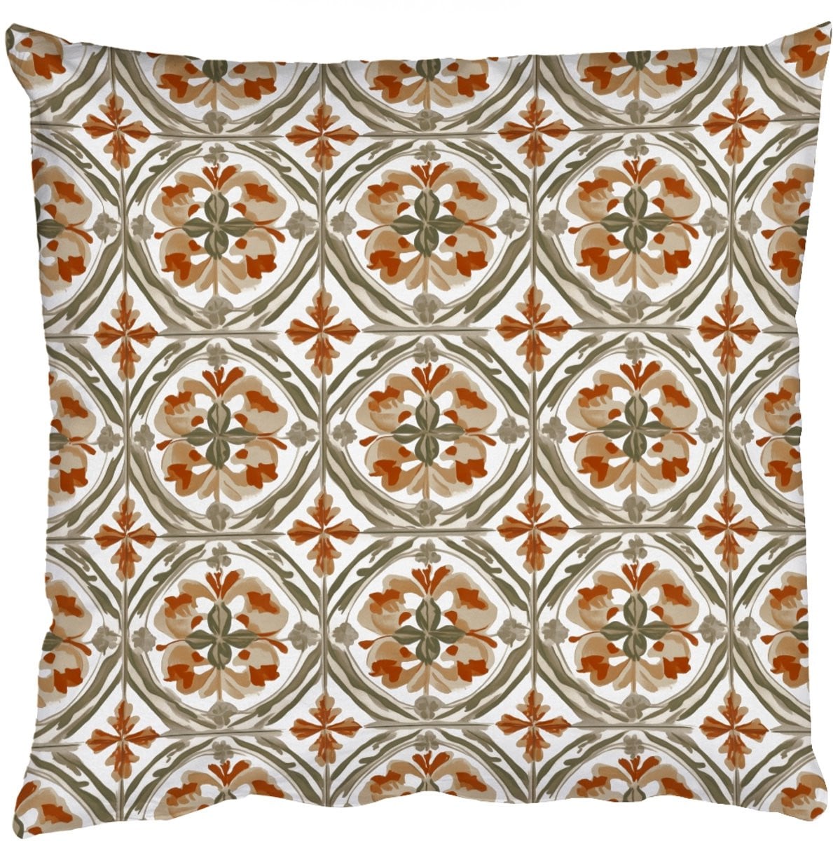 PillowMonkey Sierenkussen Elegant Antiek Kleurrijk 60x60 cm