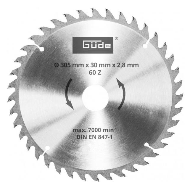 Güde - Holzsägeblatt HM 305x30x60Z (55265)