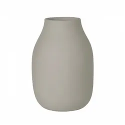 blomus Vase Colora Mourning Dove soft touch S