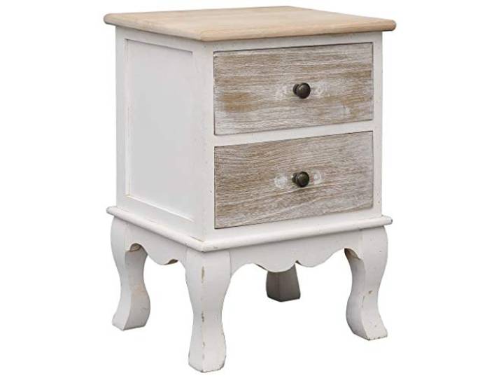 vidaXL Nachttisch 35x30x50 cm Paulownia Holz