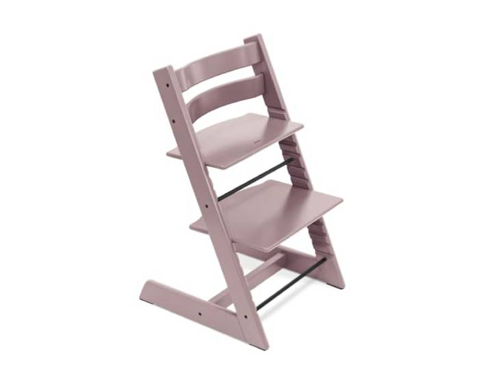 Tripp Trapp Stuhl von Stokke, Heather Mauve - Verstellbarer, anpassbarer Stuhl für Kleinkinder, Kinder & Erwachsene - Praktisch, bequem & ergonomisch