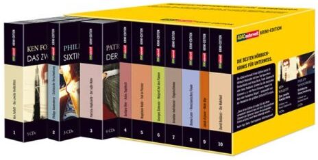 Ken Follett - ADAC Motorwelt Krimi-Edition. 10er Box - Preis vom 18.10.2026 15:28:09 h