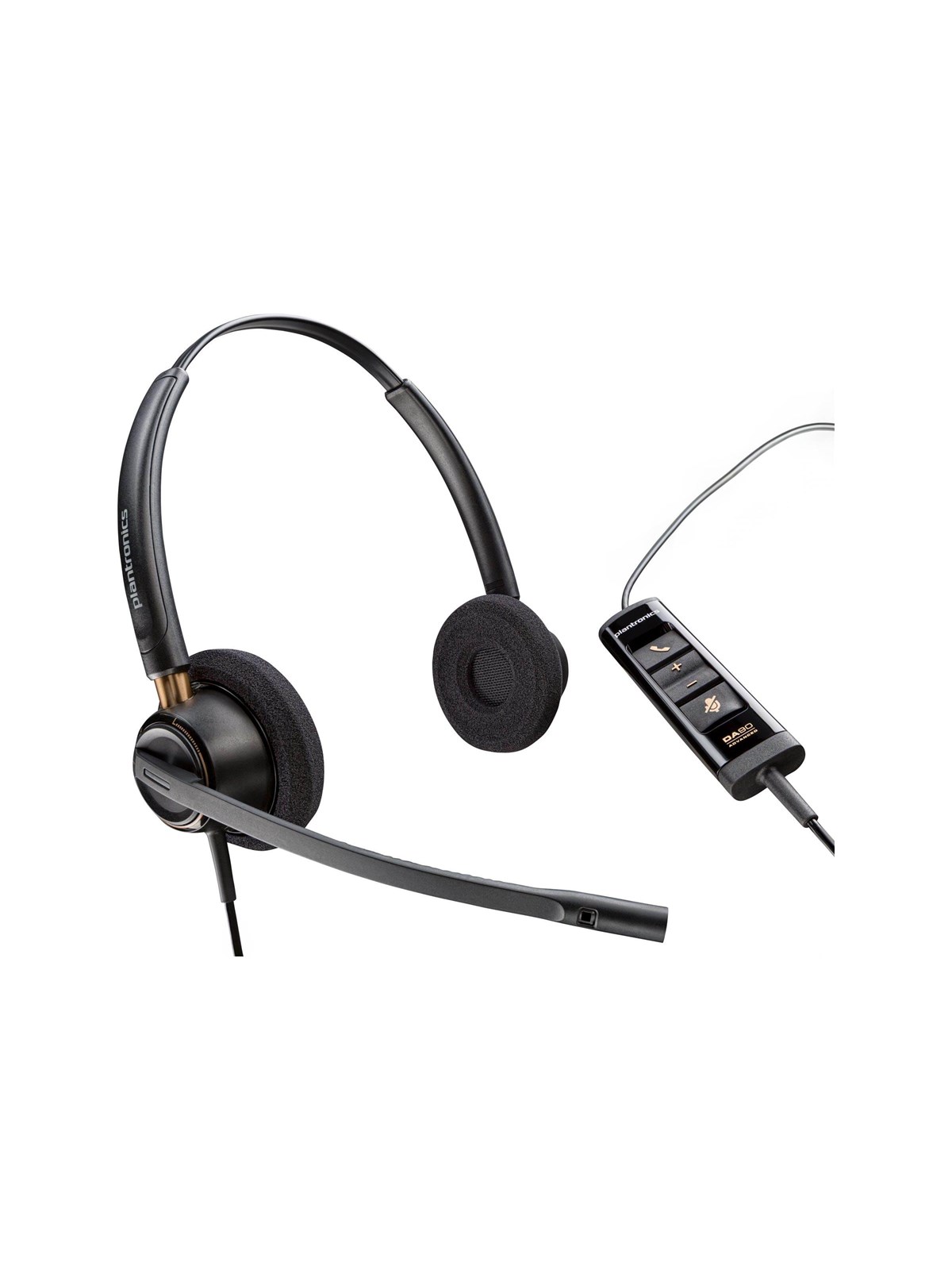 Poly EncorePro 525-M | On Ear headset | Microphone | Active noisereduction