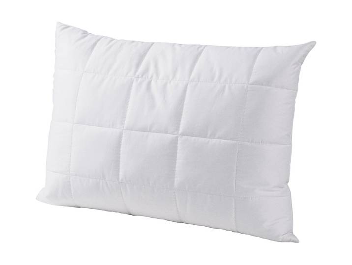 Kopfkissen DOR Linum 65 x 100 cm , weiss (weiß), B:65cm L:100cm, Obermaterial: 100% Baumwolle, Kopfkissen, Kopfkissen