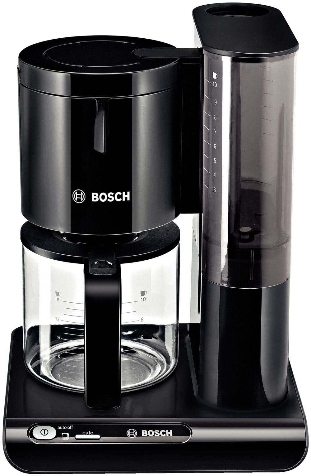 Bosch TKA8013 Styline 15 Tassen Filterkaffeemaschine 1,2 l (Schwarz)