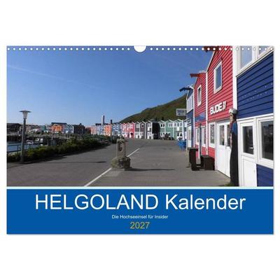 Helgoland Kalender (Wandkalender 2027 DIN A3 quer), CALVENDO Monatskalender