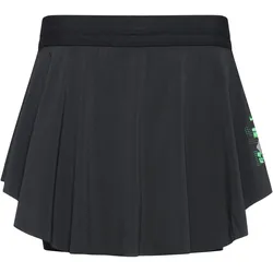 Nike SWIFT SKORT Laufrock Damen | Gr. L | schwarz - schwarz