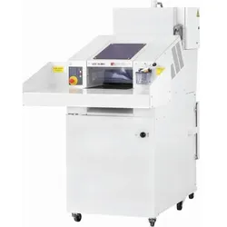 HSM Shredder-Pressen-Kombination SP 4040 V lichtgrau Partikelschnitt 5,8x50 mm