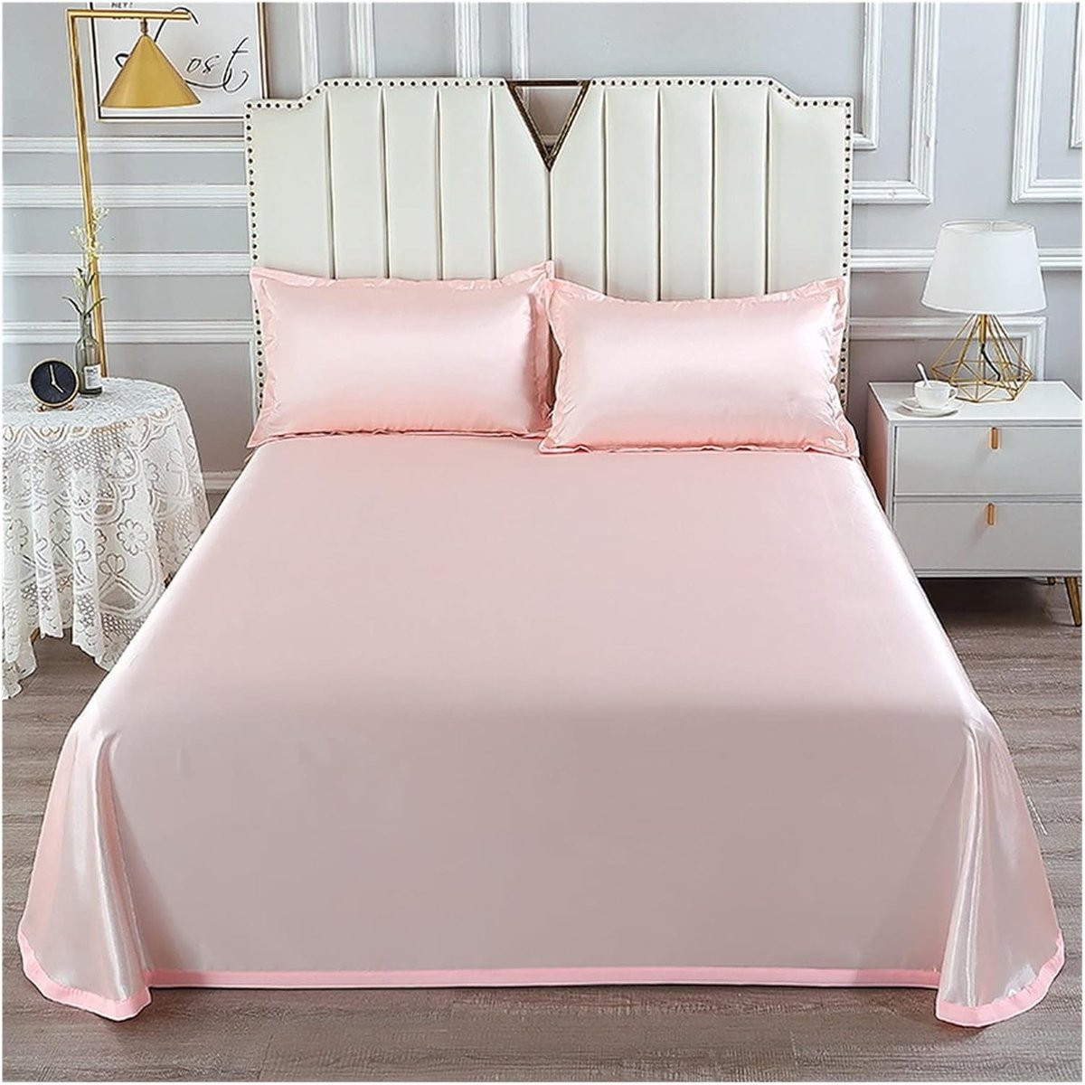 Bedlaken Set IJszijde Laken Roze 200x230 cm