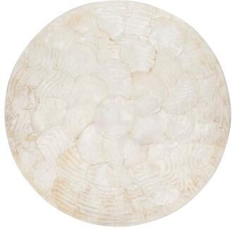 Saro Lifestyle Wavy Capiz Shell Placemat (Set of 4)