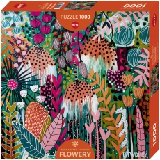 Heye Puzzle - Flowery Ruby Sunshine - Square Edition 1000 Teile 296311