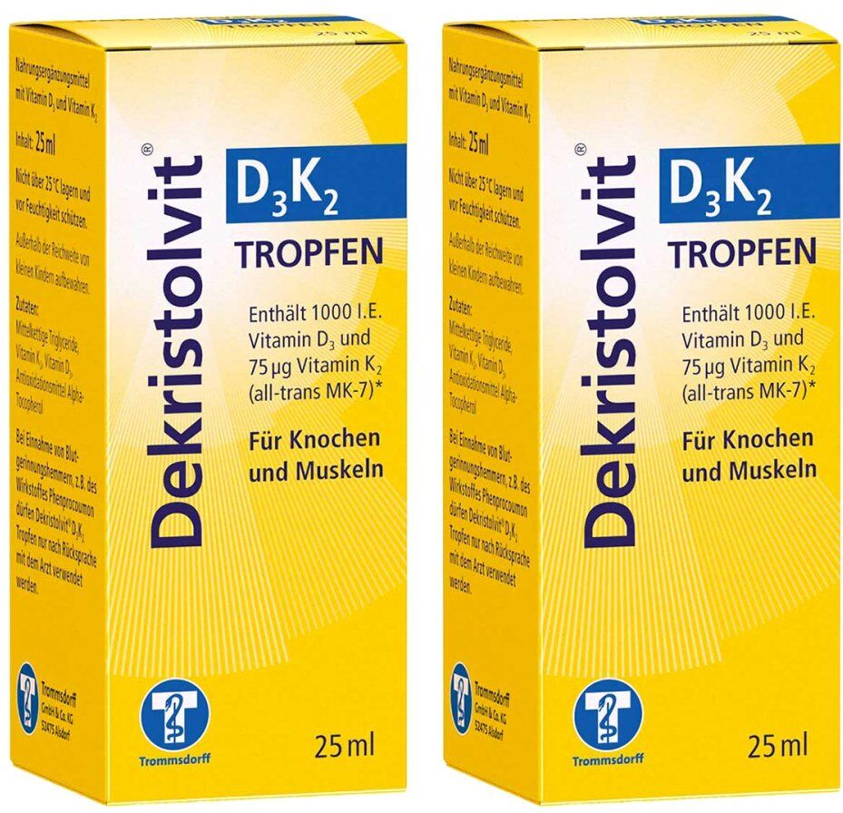 Dekristolvit D3k2 Tropfen 2x25ml
