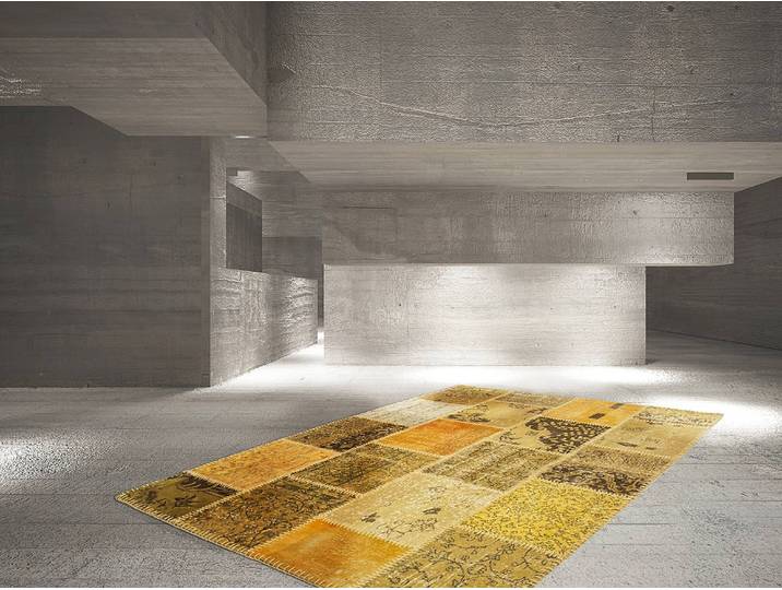 Tapis en laine My Spirit - Type B Doré 200 x 290cm Laine