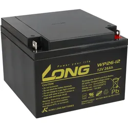 Kung Long WP26-12 12V 26Ah AGM Bleiakku M5 VdS