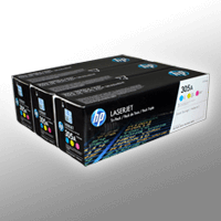 3 HP Toner CF370AM 305A Multipack CMY