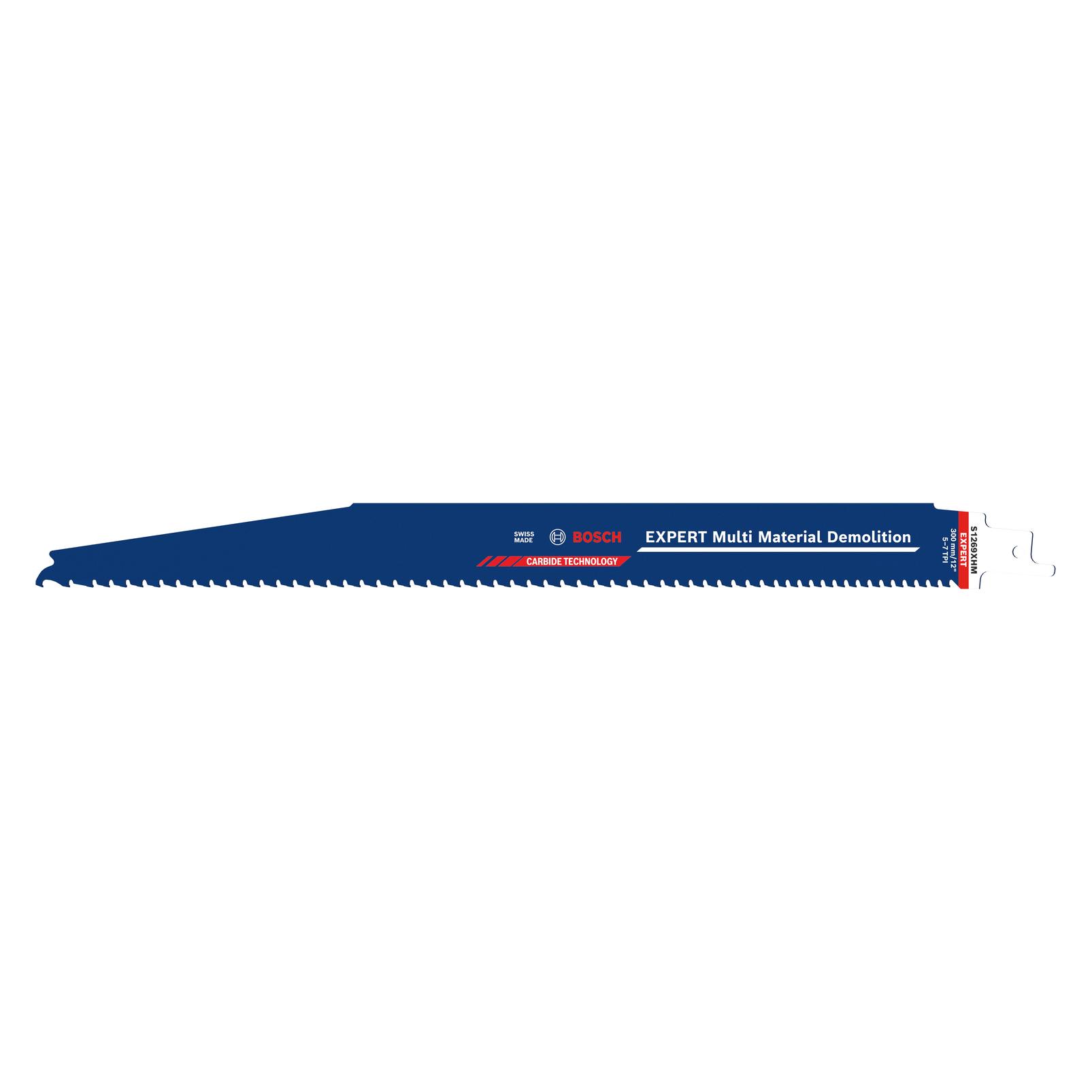 Bosch Professional Zubehör EXPERT S1269XHM Multi Material Demolition Säbelsägeblatt (2608902344)