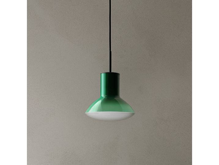 GRUPA Hängeleuchte Onda, dimmbar, grün, für Wohn- / Esszimmer, Aluminium, Design