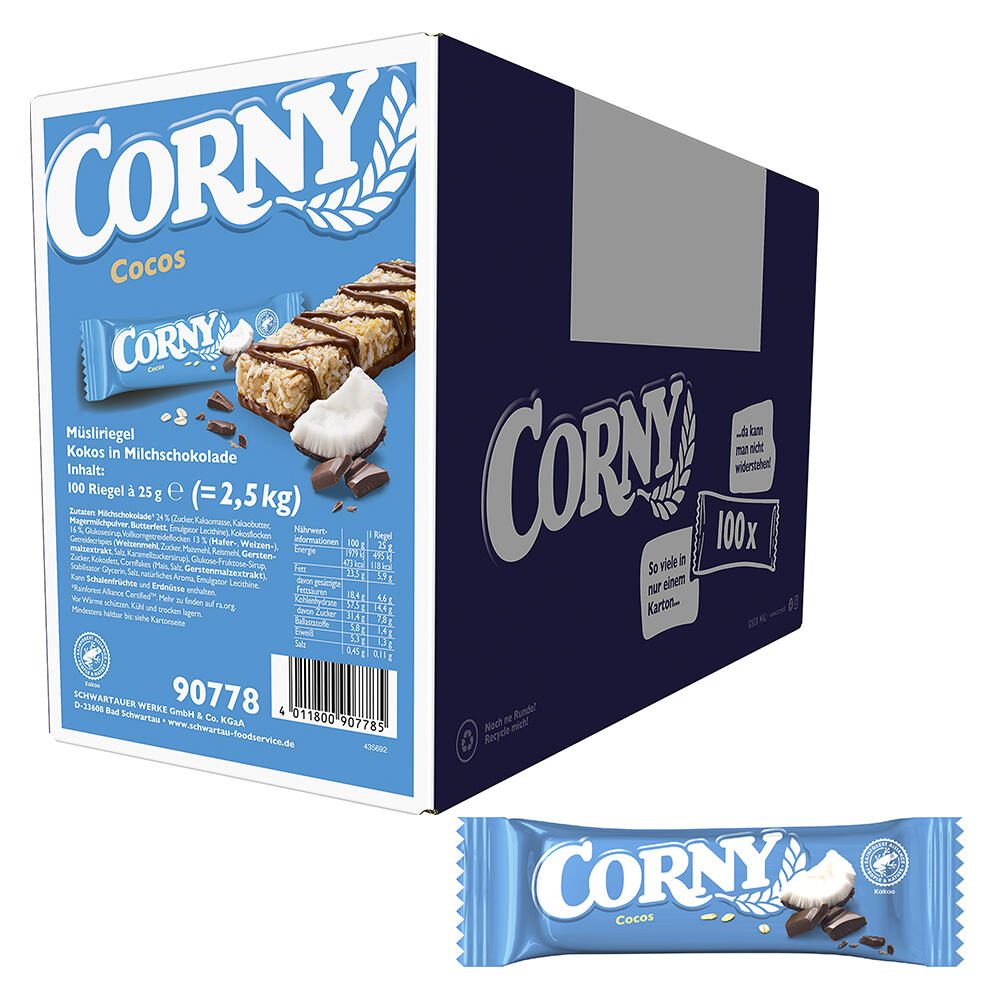 CORNY Müsliriegel Cocos 3007659