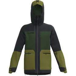 Rock Experience, Herren, Skijacke, Silverstar Padded (M), Braun, Grau, Grün, M