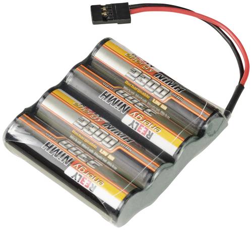 Reely Modellbau-Akkupack (NiMh) 4.8V 2300 mAh Zellen-Zahl: 4 Mignon (AA) Side-by-Side JR-Buchse