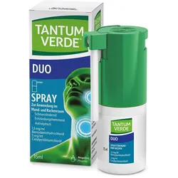 TANTUM VERDE duo 1,5mg/ml+5mg/ml Spray Anw.Mundhö. 15 ml