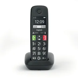 Gigaset E290 Großtastentelefon schwarz