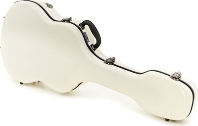 Thomann Class.Guit. Fibreglass Case WH Blanc