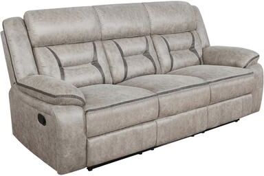 Coaster Greer Upholstered Motion Reclining Sofa