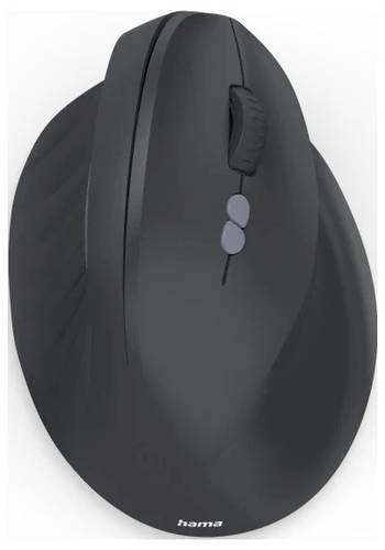 Hama EWM-600R Maus Kabellos Optisch Schwarz 8 Tasten 1800 dpi Ergonomisch